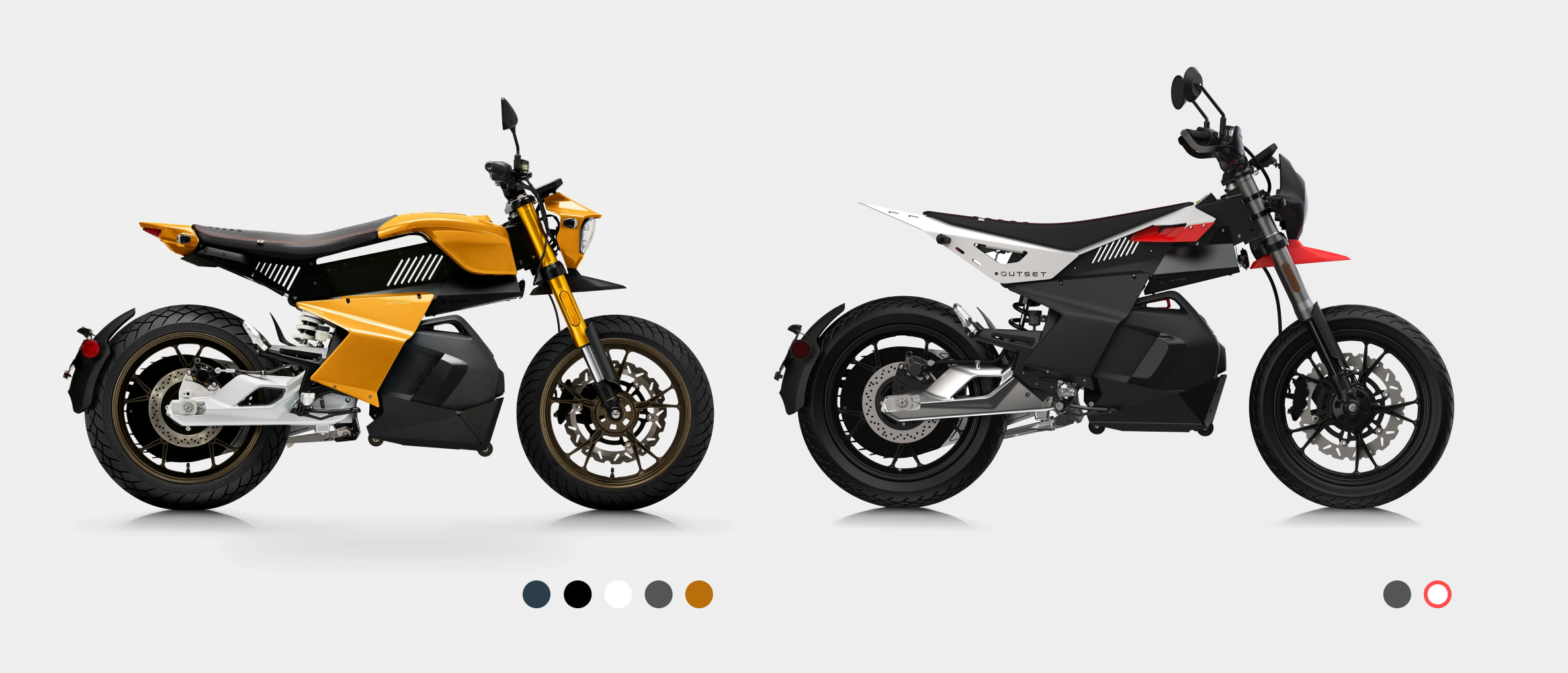 Anthem vs. OUTSET: Which Ryvid Electric Motorcycle is Right for You?